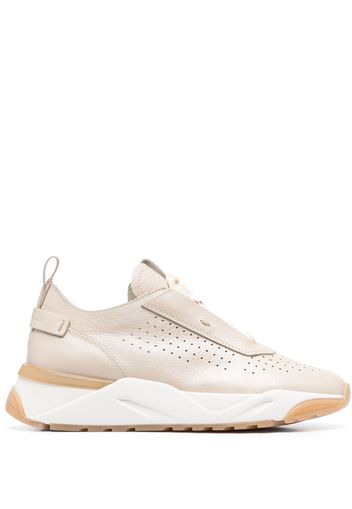 Santoni platform-sole sneakers - Neutrals