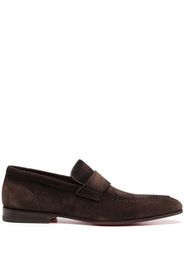 Santoni Diplomat slip-on loafers - Brown