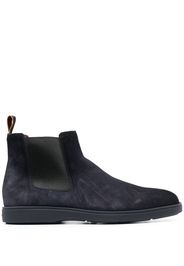 Santoni suede Chelsea boots - Blue