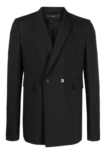 SAPIO double-breasted tailored blazer - Black