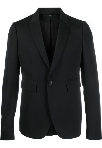 SAPIO single-breasted blazer - Black