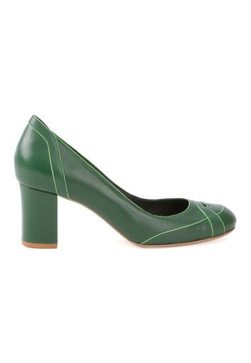 Sarah Chofakian mid-heel pumps - Green