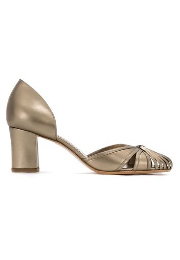 Sarah Chofakian leather pumps - Metallic