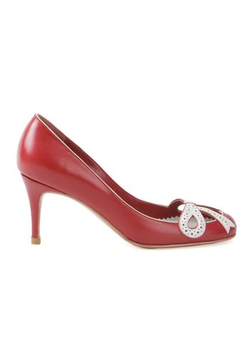 Sarah Chofakian mid-heel pumps - Red