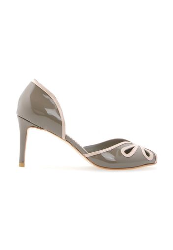 Sarah Chofakian patent leather pumps - Brown