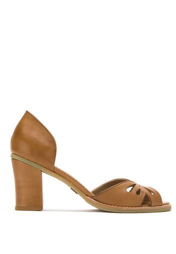 Sarah Chofakian leather pumps - Brown