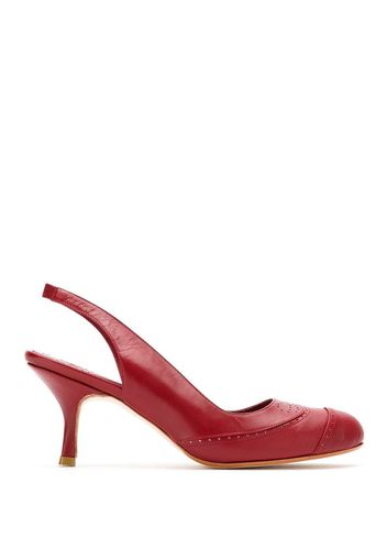 Sarah Chofakian leather pumps - Red