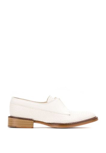 Sarah Chofakian leather loafers - White