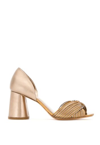 Sarah Chofakian leather pumps - Metallic