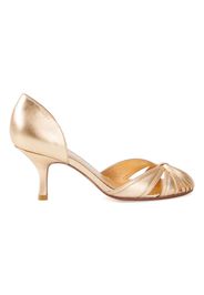 Sarah Chofakian round-toe pumps - Metallic