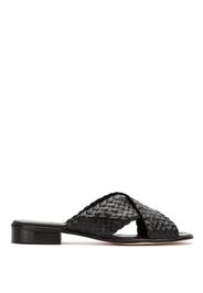 Sarah Chofakian leather sandals - Black