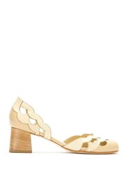 Sarah Chofakian leather Circus pumps - Neutrals