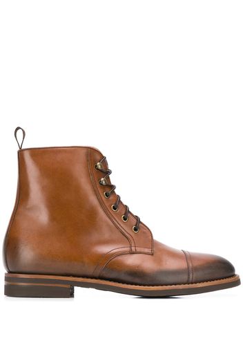 Scarosso Paolo Caramello lace-up boots 10k - Brown