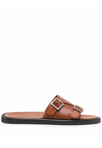 Scarosso Constantino buckled sandals - Brown