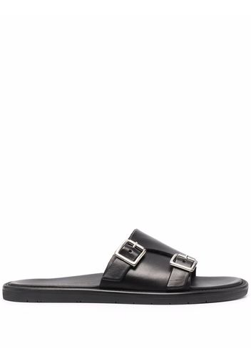 Scarosso Constantino buckled sandals - Black