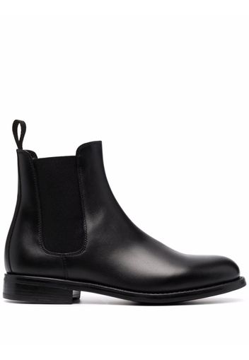 Scarosso Claudia leather ankle boots - Black