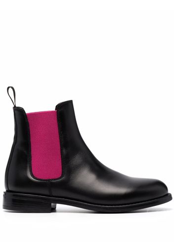 Scarosso Claudia colour-block ankle boots - Black