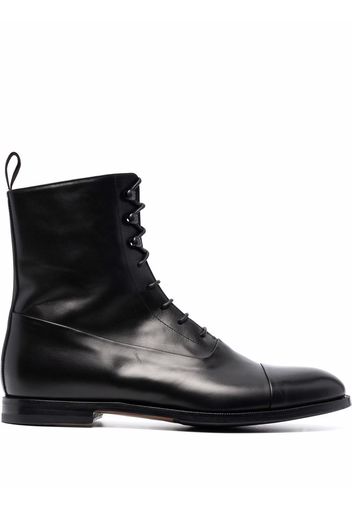 Scarosso Archie lace-up boots - Black