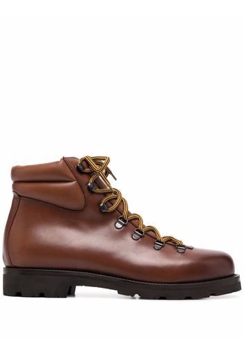 Scarosso Edmund lace-up boots - Brown