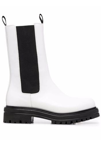 Scarosso Naomi leather boots - White