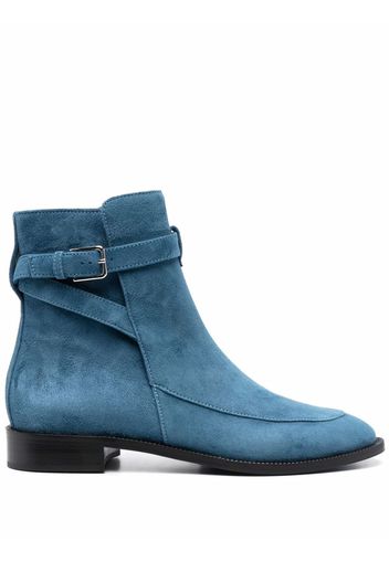 Scarosso Kelly suede boots - Blue
