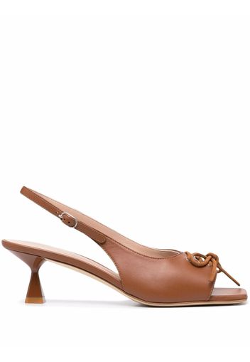 Scarosso Bella slingback sandals - Brown