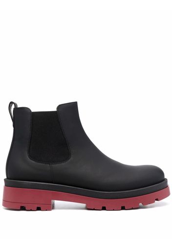 Scarosso Justin leather boots - Black