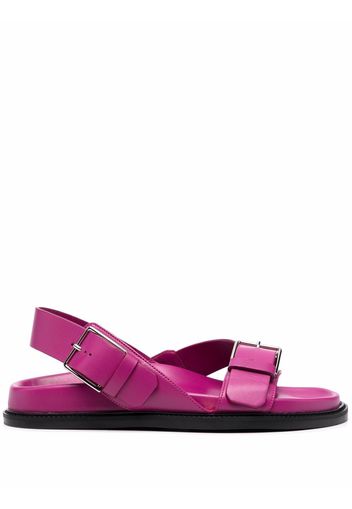 Scarosso Hailey buckled sandals - Pink