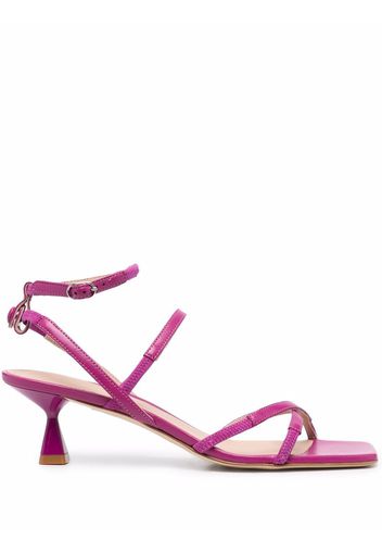 Scarosso Sally leather sandals - Pink