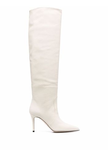 Scarosso knee-length leather boots - Neutrals