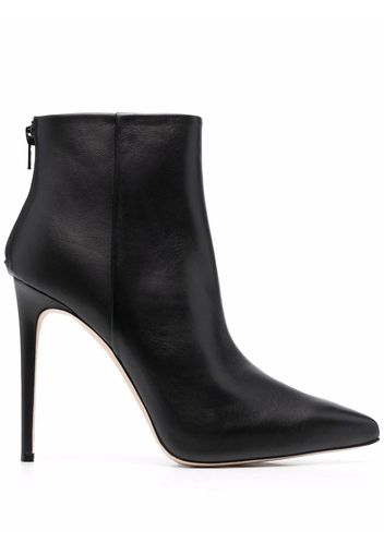 Scarosso ankle-length leather boots - Black