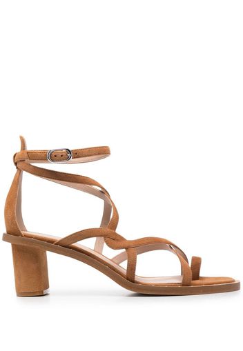 Scarosso Patty suede sandals - Neutrals