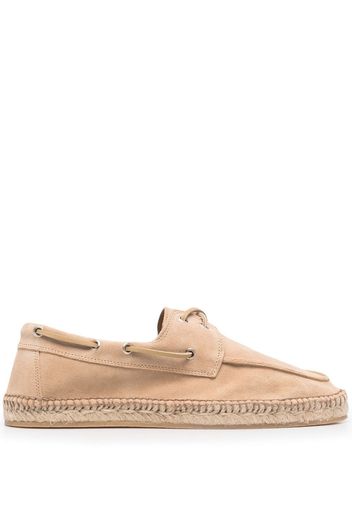 Scarosso Felipe suede boat shoes - Neutrals