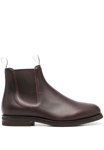 Scarosso William III leather Chelsea boots - Brown