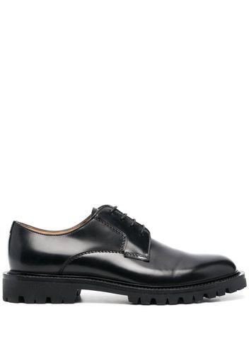 Scarosso chunky-soled derby shoes - Black