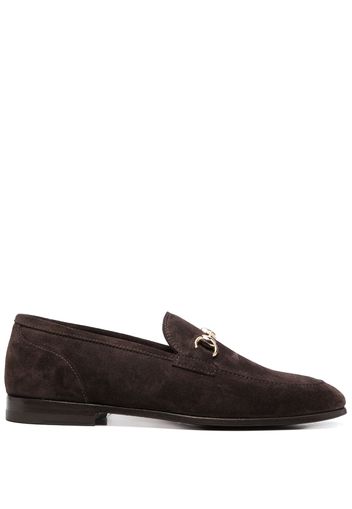 Scarosso Alessandra suede loafers - Brown