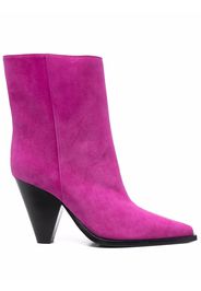 Scarosso Emily suede boots - Pink