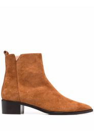 Scarosso Alba suede boots - Brown