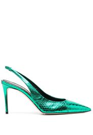 Scarosso Sutton 90mm pumps - Green