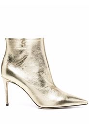 Scarosso metallic-finish ankle boots - Gold