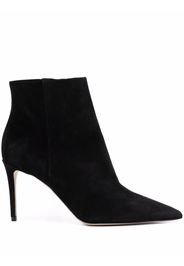 Scarosso pointed-toe ankle boots - Black