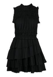 Sea Greir pleated minidress - Black