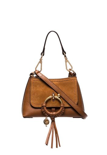 Brown Joan leather cross body bag