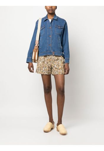 See by Chloé button-up denim jacket - Blue