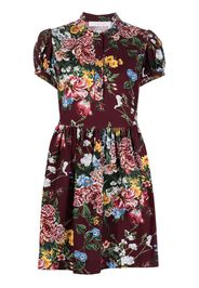 See by Chloé floral-print cotton dress - Red
