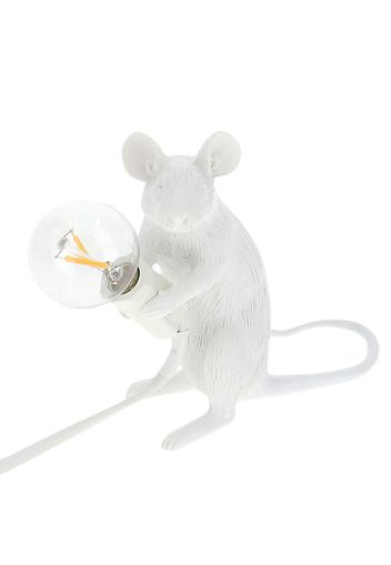 Mouse sitting lamp