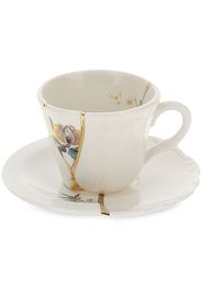 Seletti crack detail teacup - White