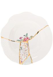 SELETTI 09623KINTSUGI WHITE/GOLD Synthetic->Porcelain