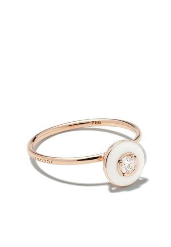 18kt rose gold diamond Mina ring