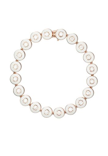 18kt rose gold diamond Mina bracelet
